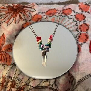 Multicolor Gemstone Pendant Necklace